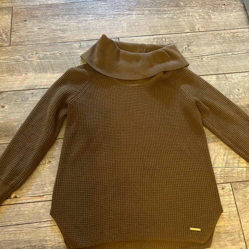 Michael Kors waffle knit sweater